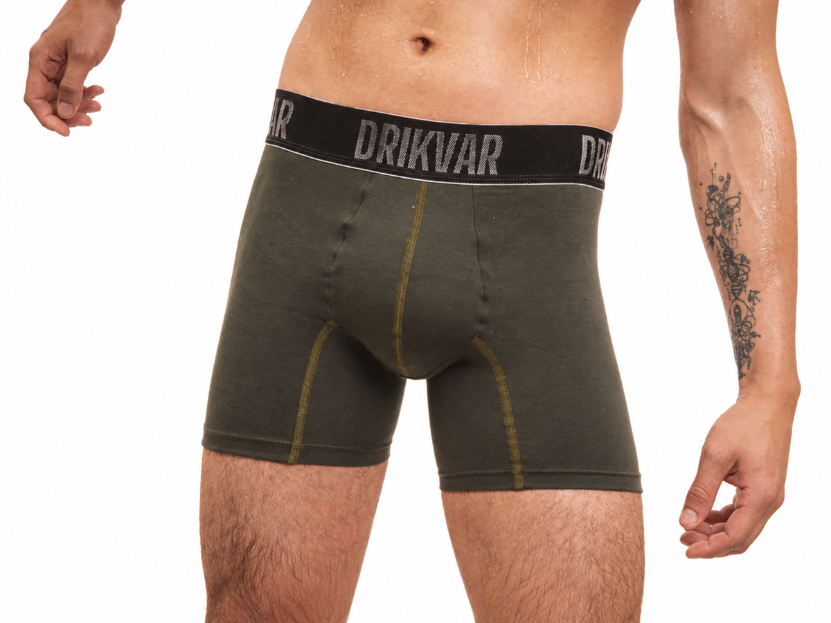 Cotton Military, boxer DRIKVAR verde militar 3