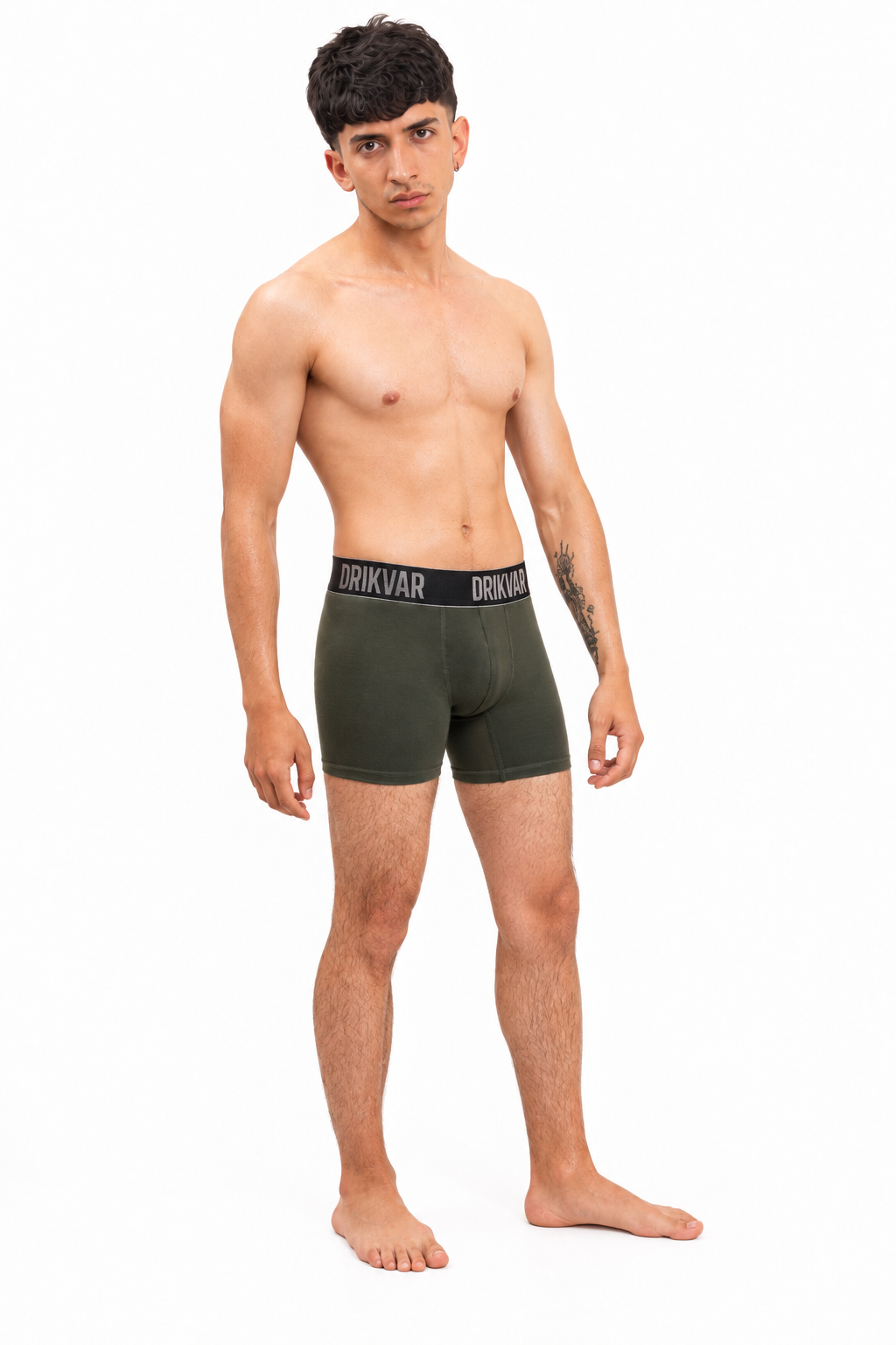 Cotton Military, boxer DRIKVAR verde militar 4