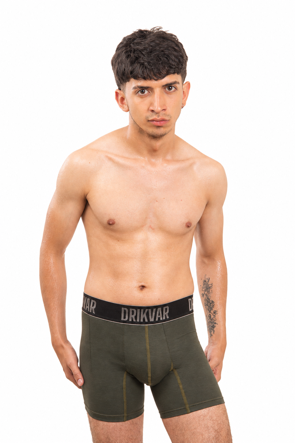 Cotton Military, boxer DRIKVAR verde militar 5