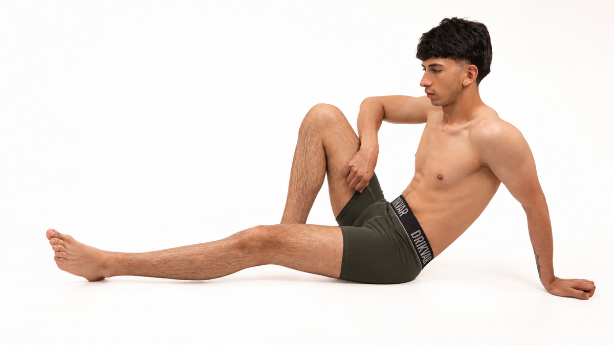 Cotton Military, boxer DRIKVAR verde militar 8