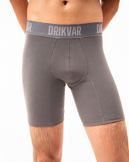 Cotton Steel, boxer DRIKVAR gris