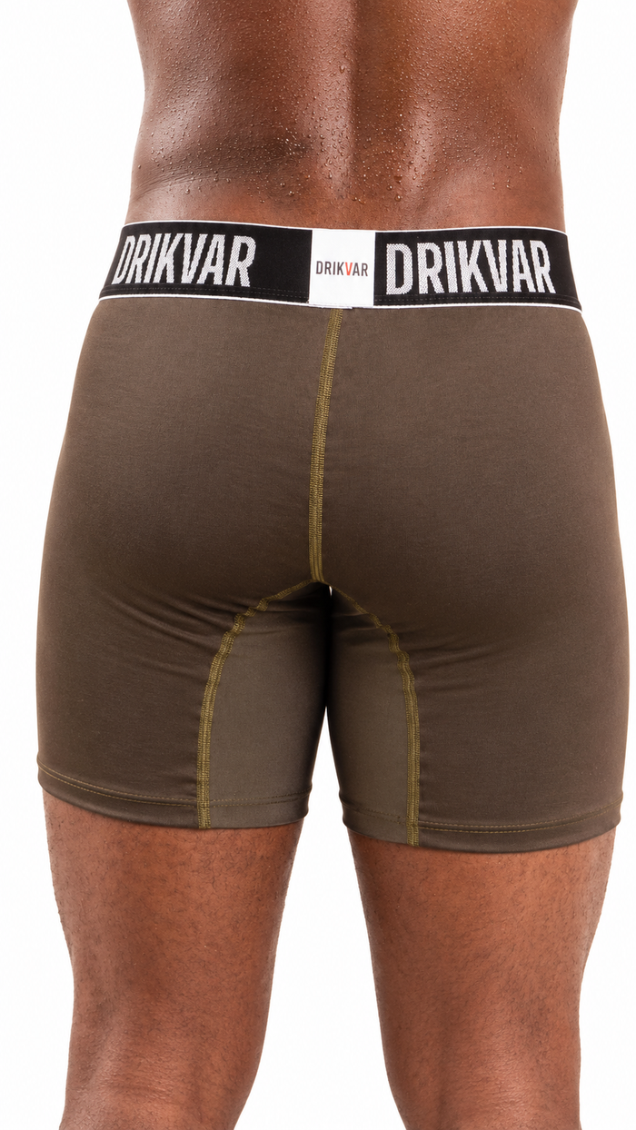 Microfiber Military, boxer DRIKVAR verde militar