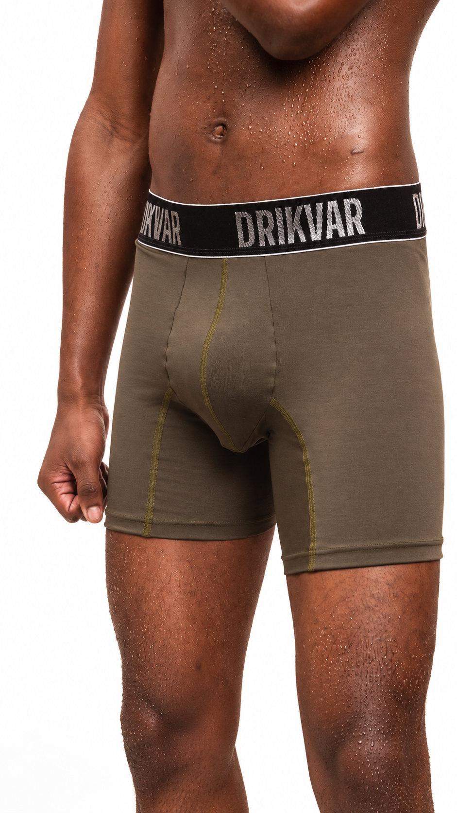 Microfiber Military, boxer DRIKVAR verde militar 2