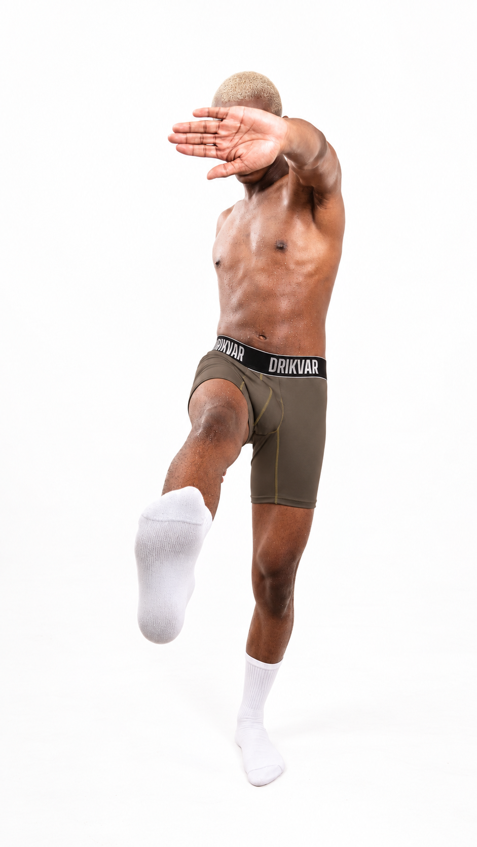 Microfiber Military, boxer DRIKVAR verde militar 3