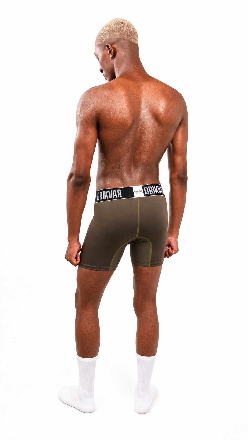 Microfiber Military, boxer DRIKVAR verde militar 7