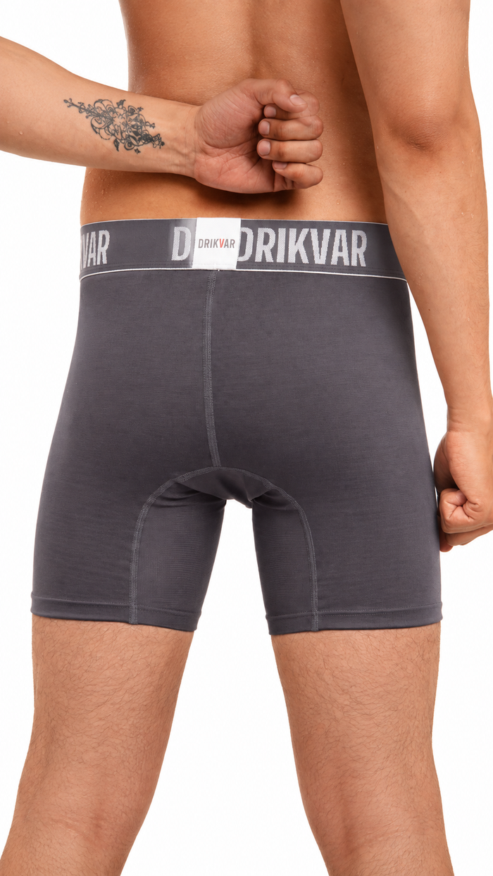 Microfiber Shadow, boxer DRIKVAR gris oscuro