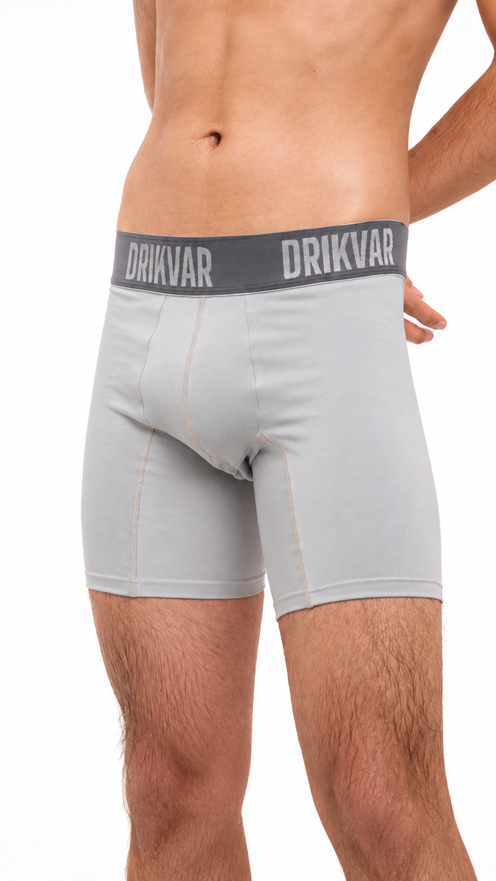Microfiber Steel, boxer DRIKVAR gris