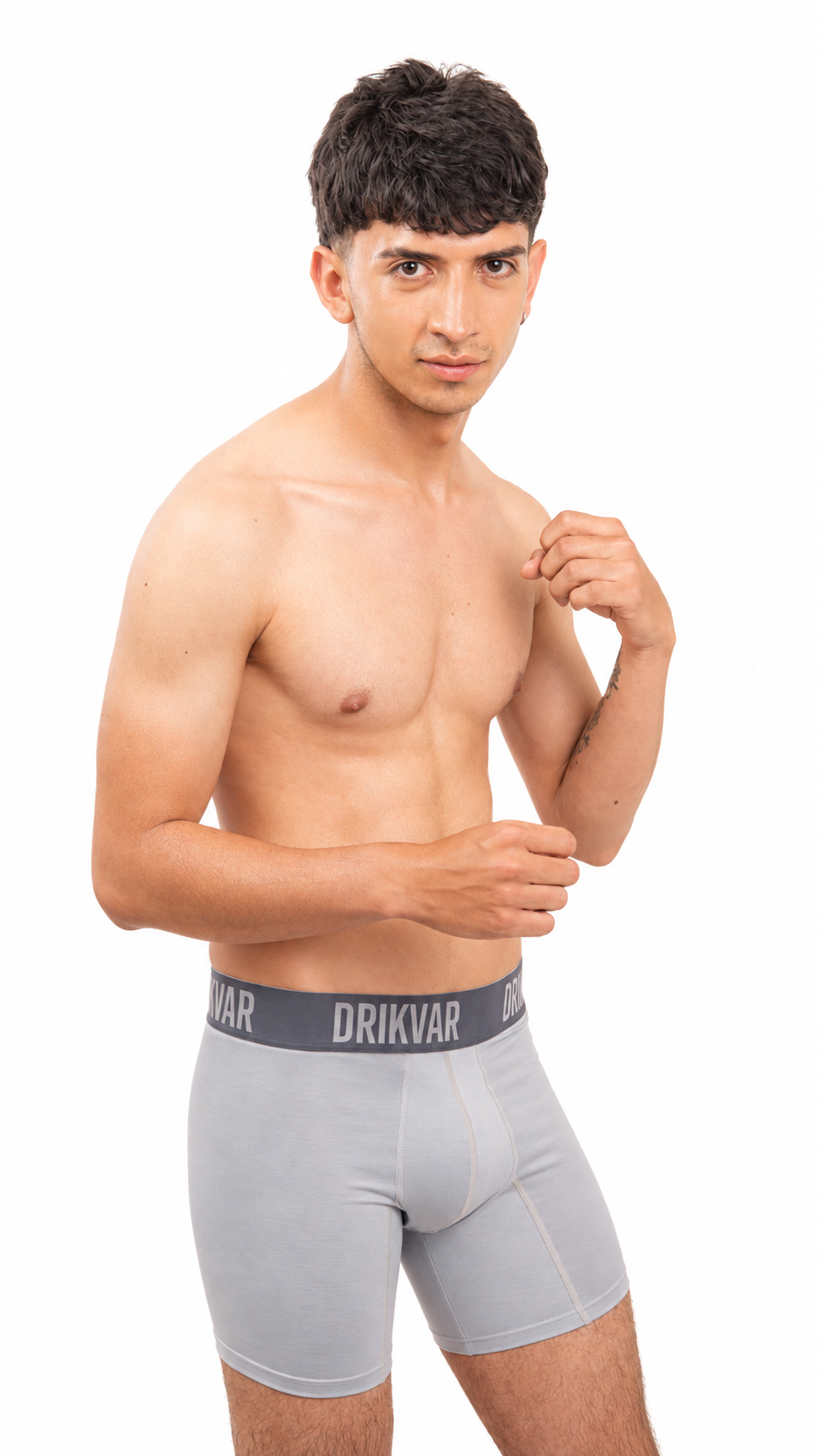 Microfiber Steel, boxer DRIKVAR gris 4