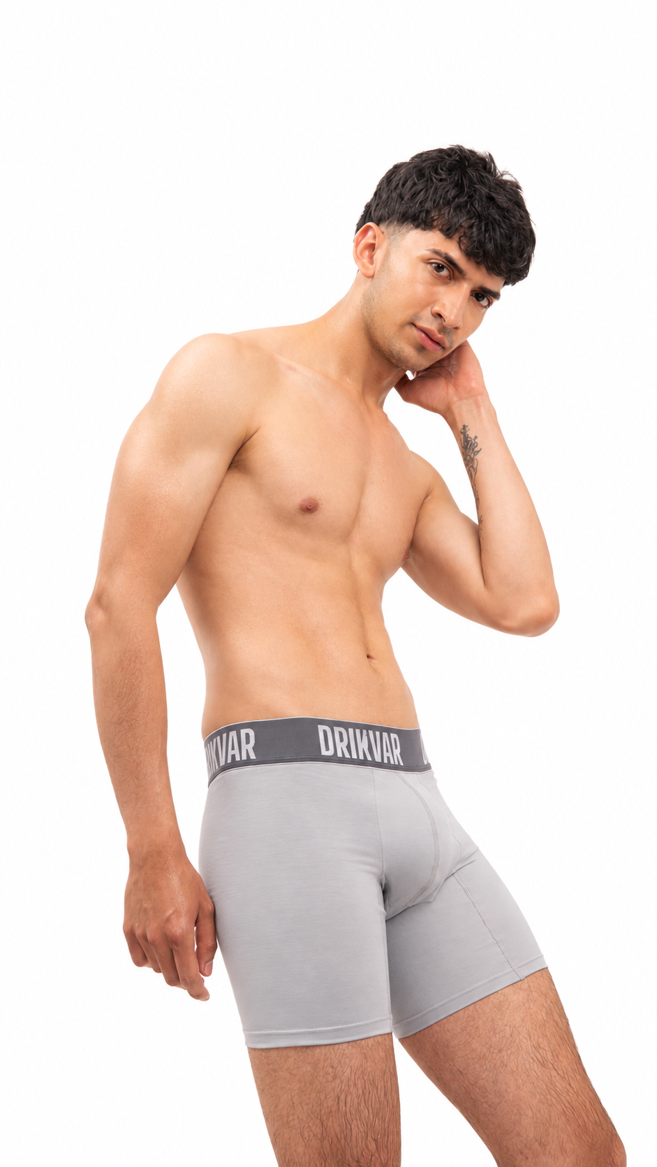 Microfiber Steel, boxer DRIKVAR gris 5
